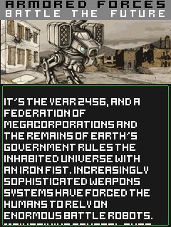 Armored Forces: Battle The Future