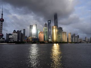 Skyscrapers Buildings City (320x240)